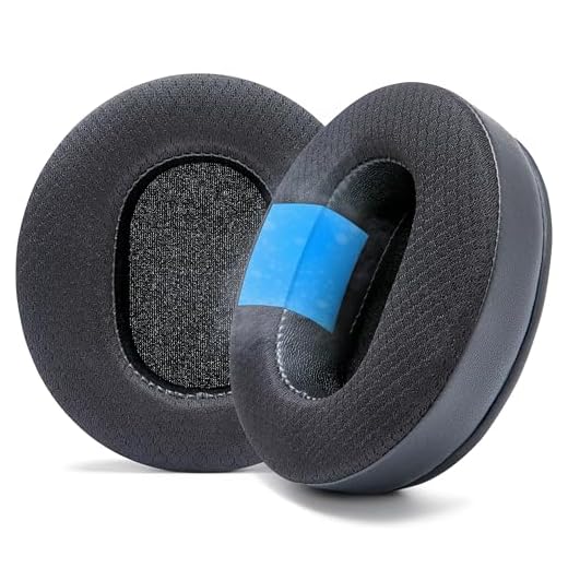 WC Freeze Kraken V3 Pro - Almofadas de gel de resfriamento para Razer Kraken V3 e V3 Pro da Wicked Cushions - Conforto, durabilidade, espessura para sessões de jogos épicas | Preto