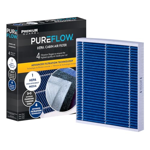 PureFlow HEPA Cabin Air Filter PC4211HX | Fits 2018-2025 Chevrolet Equinox, 2019-2025 Silverado...