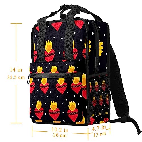 Sac à dos garçons confortable 35.5 cm noir ananas