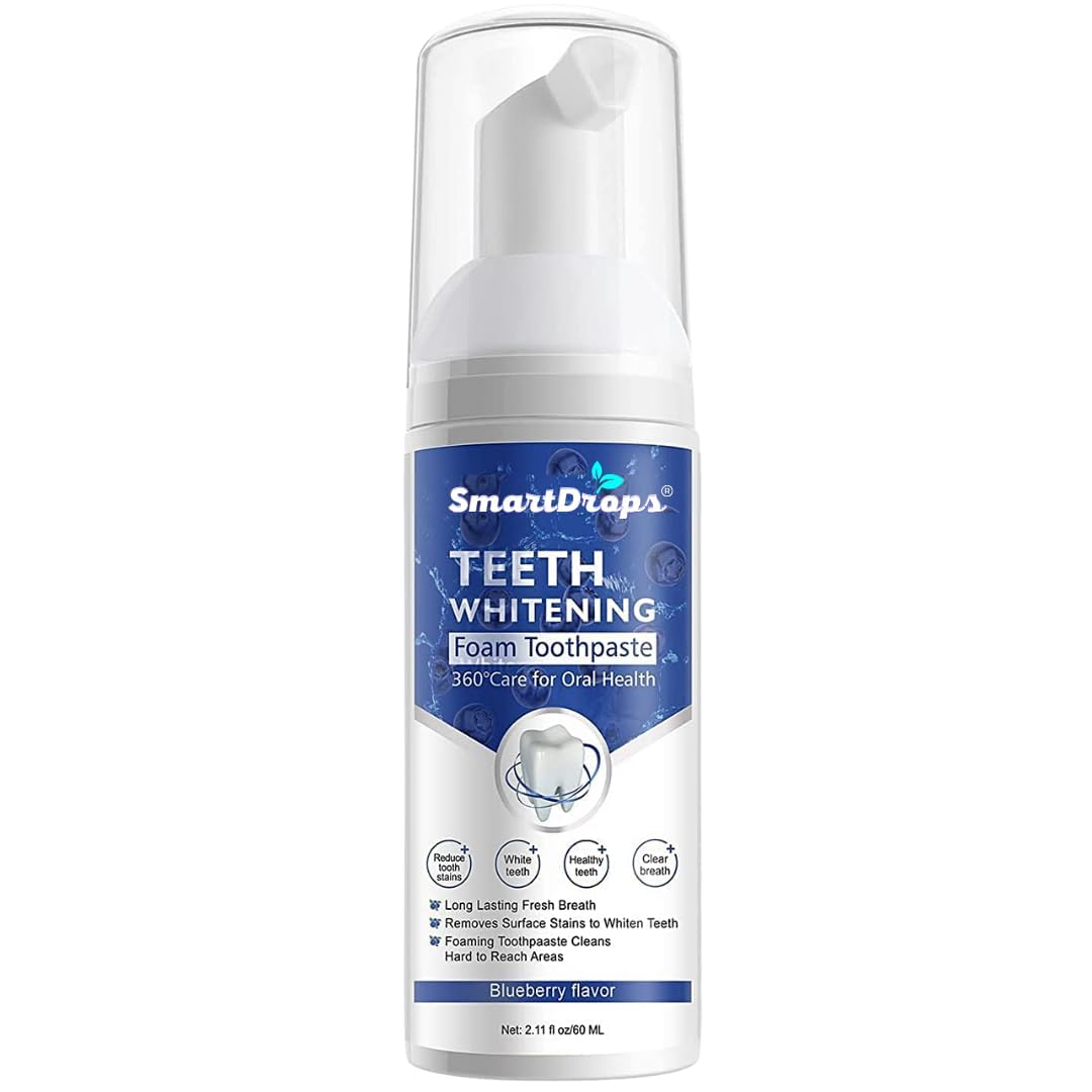 Teeth Whitening Mousse Foam Toothpaste Cleaning Gums Freshen Breath 60ml (B0CFHGY3VZ) Amazon Price History, Amazon Price Tracker