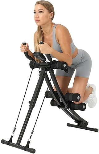 Miniatura 4 de Equipo de entrenamiento AB, máquina de abdominales para gimnasio en casa para ejercicio abdominal y entrenamiento de fuerza, equipo de fitness