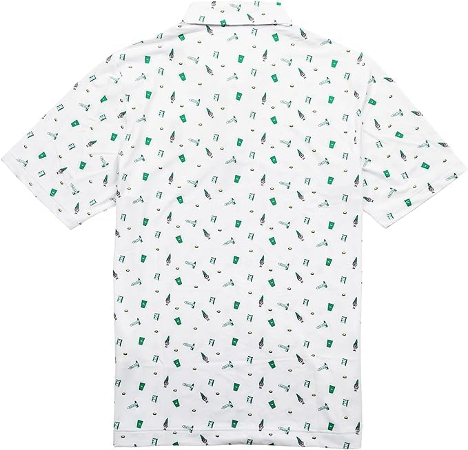 U Suck at Golf Men's High Performance Dry Fit Short Sleeve Golf Polo Shirt (Augusta Polo, 3X-Large) - Image 4