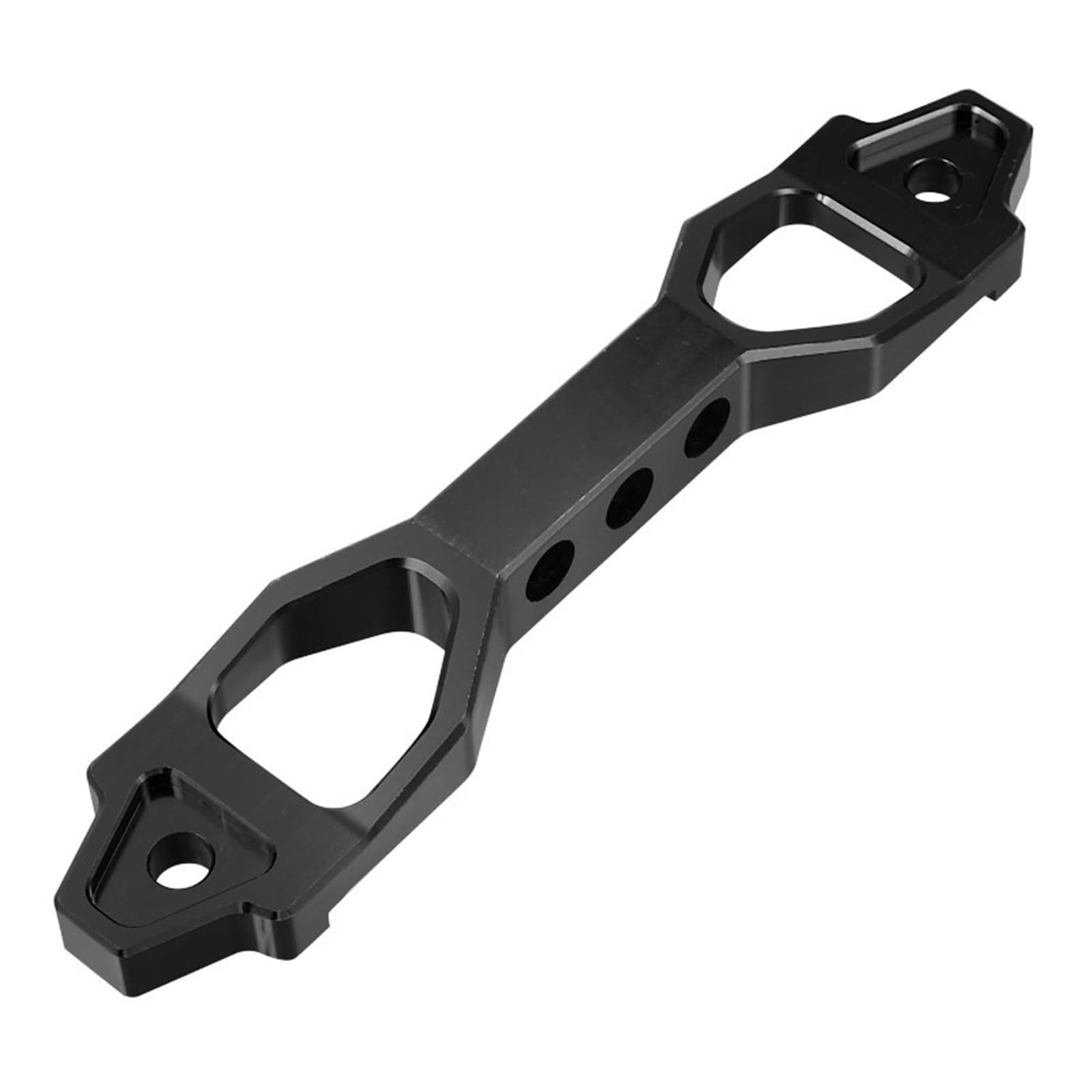 Pasuje do zacisku akumulatora ze stopu aluminium Uchwyt mocujący akumulator samochodowy EK EG 2025 A Zestaw 190 mm KFY Zestaw mocowań silnika(Long Red)