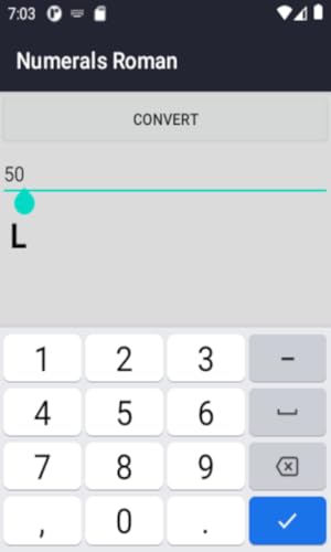 Numerals Roman Converter