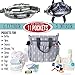 Zohzo Diaper Bag for Baby Diaper Tote Bag With Changing Pad, Insulated Pockets, Wipes Pocket, Waterproof Material, Stroller Straps, and Shoulder Strap