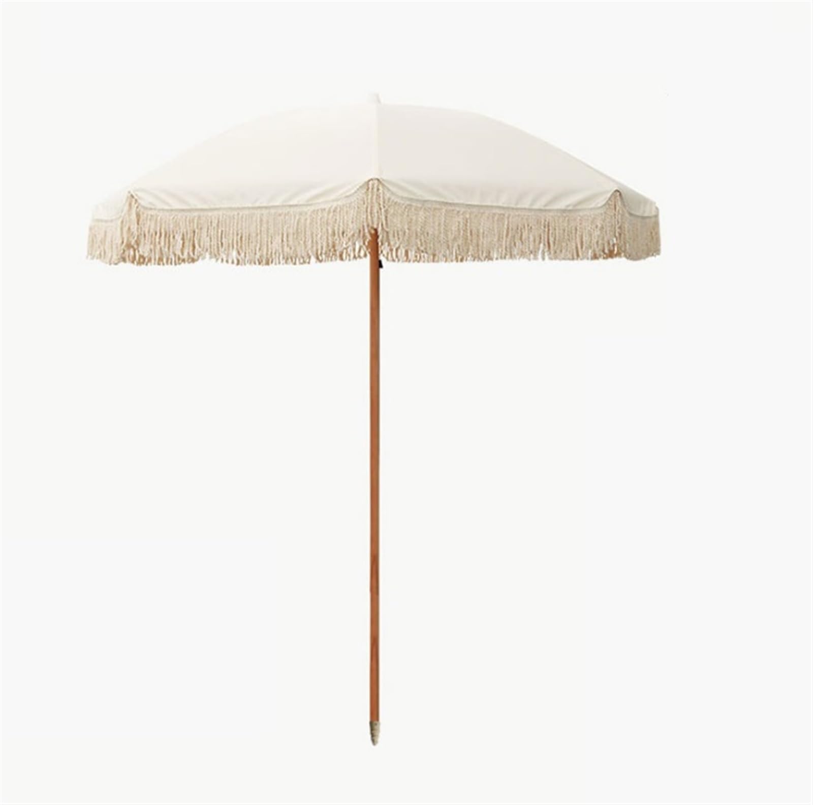 Parasol Tarasowy Hut Patio Parasol Z Frędzlami Boho Na Ogród Basen Podwórko Bez Podstawy Zewnątrz
