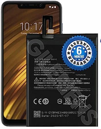 Image of Original BM4E Battery for Xiaomi MI Pocophone F1 Battery with 6 Month Warranty**** (R0010)
