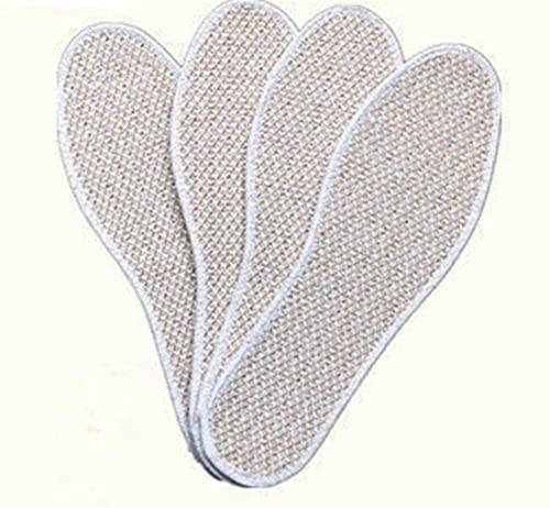 NC 5/10 Paar Hanfschicht Komfort Einlegesohlen Atmungsaktive Einlegesohlen Einlegesohlen Einlegesohlen Ultradünne Ledereinlagen Herren & Damen Einlegesohlen Wiederverwendbare