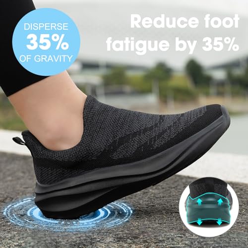 ZOVE Wide Toe Box Shoes Women Hands Free Wide Walking Shoes Ultra Light Tennis Breathable Wide Width Running Sneakers Athletic Gym Workout Trainers4