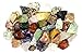 Hypnotic Gems 2 Pounds (Best Value) Bulk Rough India Stone Mix - Over 25 Stone Types - Large 1