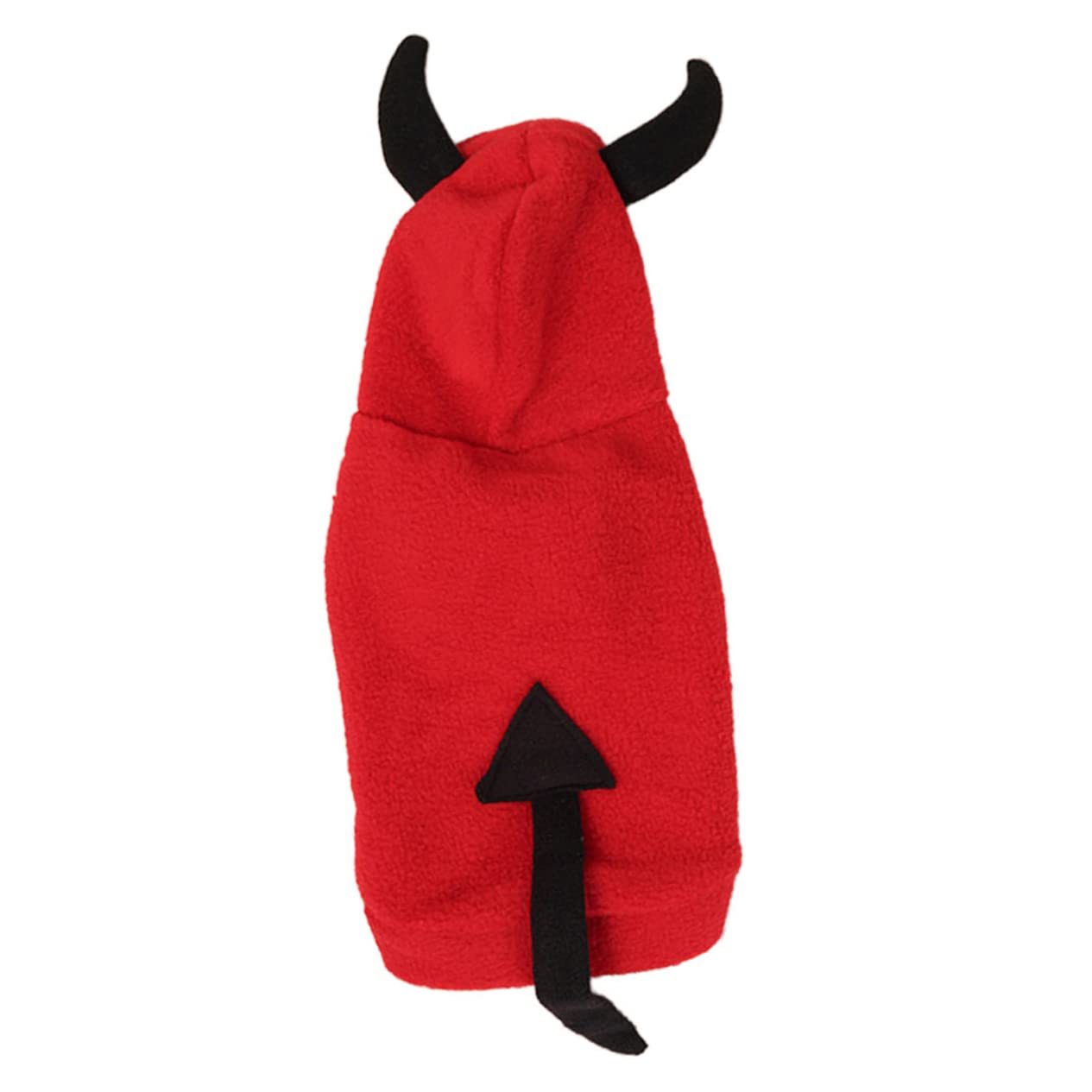 POPETPOP 1pc Pet Transformation Costume Devil Costume Dresses Casual Small Dog Clothes Warm Cat Dog Devil Halloween Clothes Red Dog Coat for Halloween Cosplay Puppy