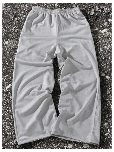 GORGLITTER Men's Baggy Wide Leg Sweatpants Striped Graphic Loose Track Pants Going Out Joggers2