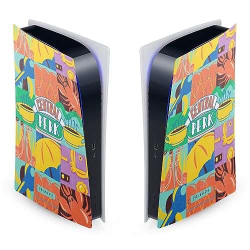 Autocollant Friends Central Perk PS5 Digital Edition pour Salon Cosy