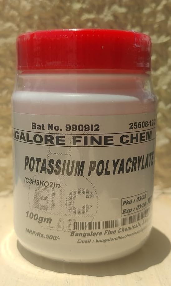 POTASSIUM POLYACRYLATE - 100gm, CAS : 25608-12-2 (B09MF9KJQB) Amazon Price History, Amazon Price Tracker