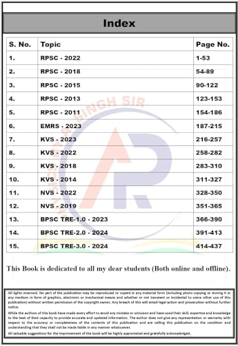 Image of Physics PGT Solved Papers 2026 | 1400+ Solved MCQs | RPSC, KVS, NVS, EMRS, BPSC | Hindi & English | Physics By A. Singh
