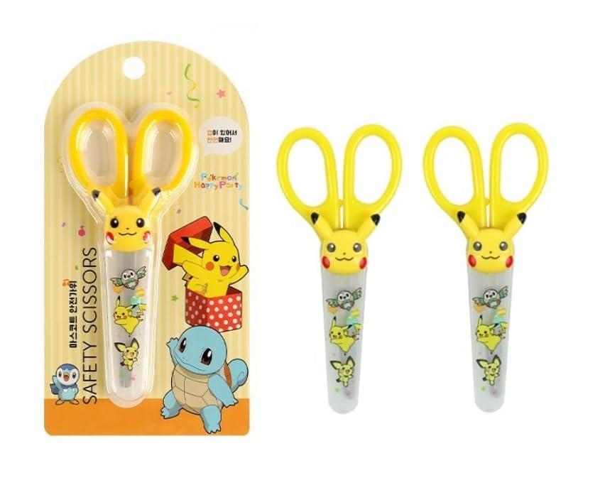 Ciseaux de sécurité Pikachu pour des mercredis après-midi créatifs et joyeux