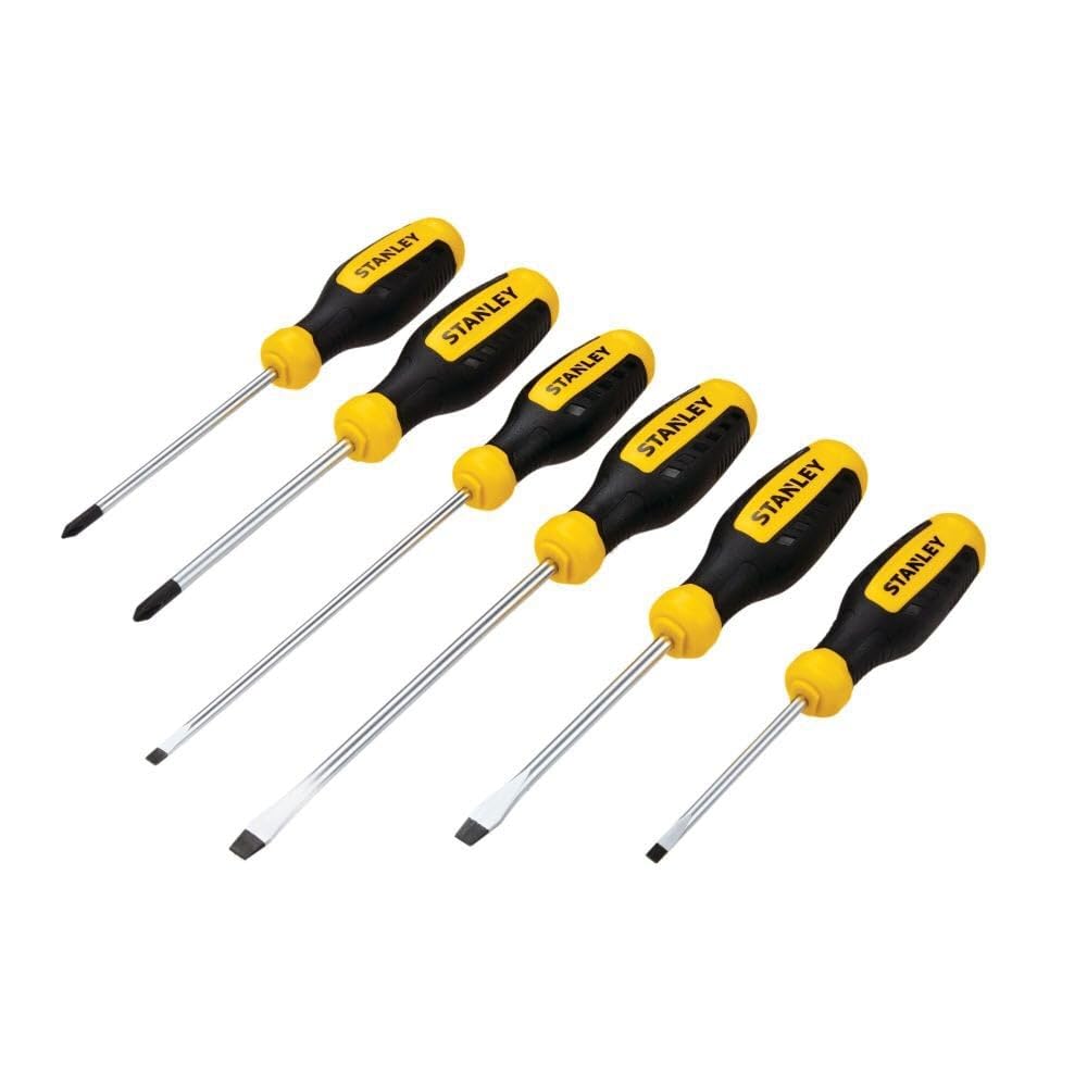 Stanley Stht60025 standardowy zestaw wkrętaków, 6-częściowy
