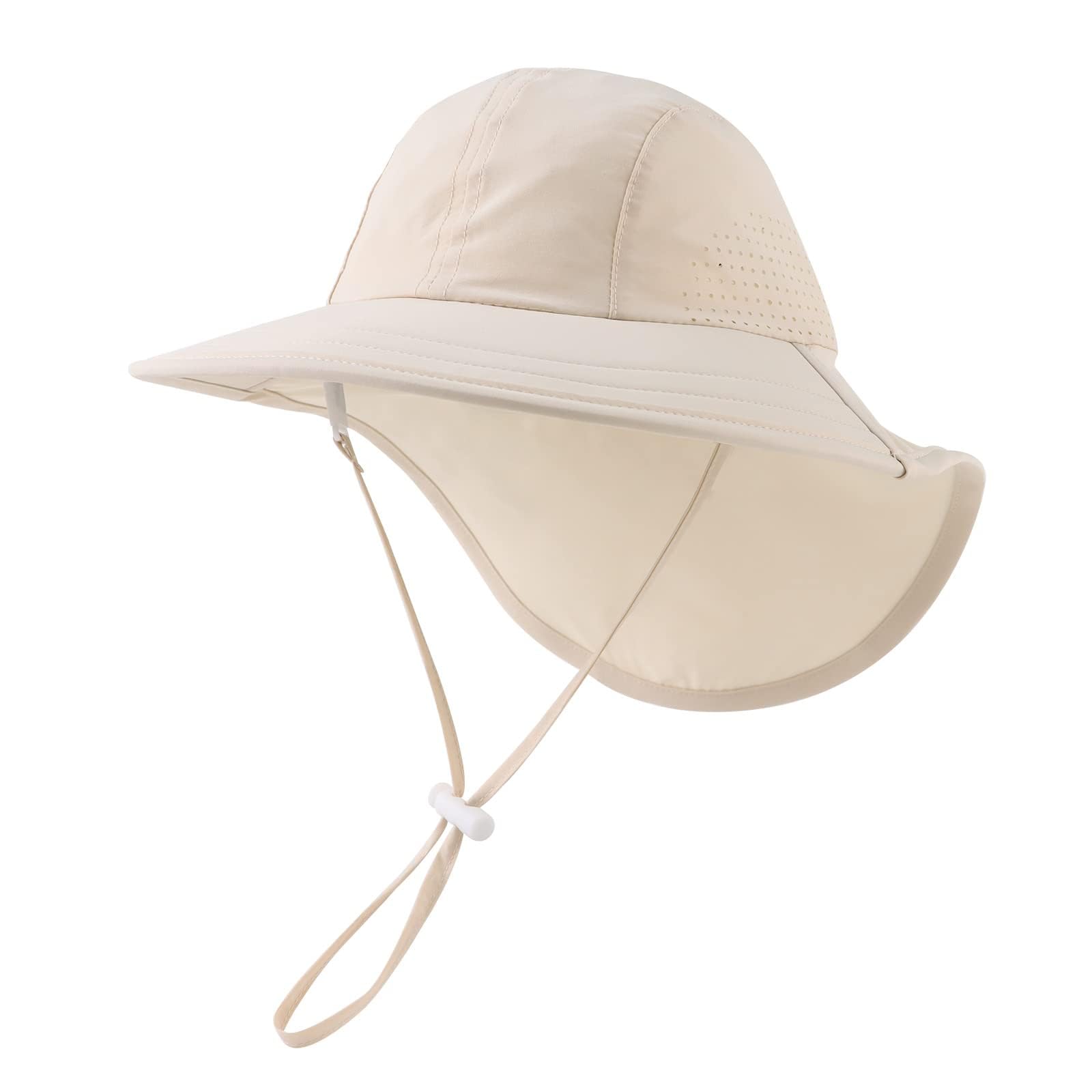 XIAOHAWANG Bebé Sombrero del Sol Gorra de Protección del Cuello del Niño Niña Niños Verano UV Gorra de Protección del Sombrero de Playa
