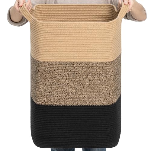 50% Off CLHMILY&Z 95L Laundry Basket - Jute Rope Storage Bin