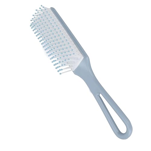 Miniatura 9 de Sonew Cepillo desenredante para el cabello, cepillo de pelo desenredante portátil, resistente al deslizamiento, cepillo de masaje ventilado con