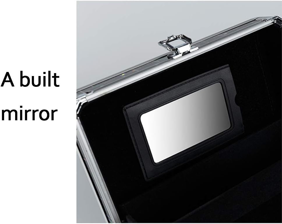 Cosmetic Case Vanity Case kable Beauty Makeup Nail Jewelry Portable Case Storage Box