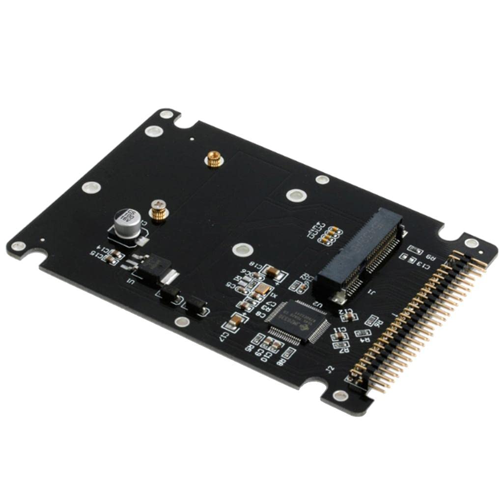 Loom Tree MSATA to 2.5 44PIN IDE HDD SSD mSATA to PATA Converter Adapter Card + Case Computer Cables & Connectors | Drive Cables & Adapters-picture-11