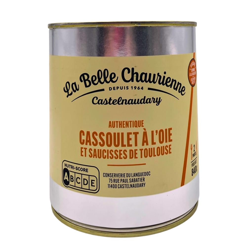La Belle ChaurienneGoose Cassoulet Tin 840g (1)
