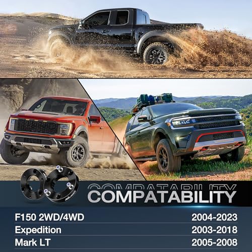 Nilight 1.5 inch Front Leveling Lift Kit for Ford F150 2004 2005 2006 2007 2008 2009 2010 2011 2012 2013 2014 2015 2016 2017 2018 2019 2020 2021 2022 2023 Suspension Level Kit by Nilight - Image 6