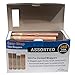 Royal Sovereign Assorted (Dimes, Nickles, Pennies & Quarters) Preformed Coin Wrappers 90 Each, 360 Pack (FSW-360N),Grey