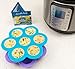 Silicone Egg Bites Molds, Pressure Cooker Accessories Inserts by Sensible Needs - Fits 5, 6, 8 qt Electric Pressure Cooker, Freezer Accessory, Instant Sous Vide Egg Poacher Ring (2-Pack)