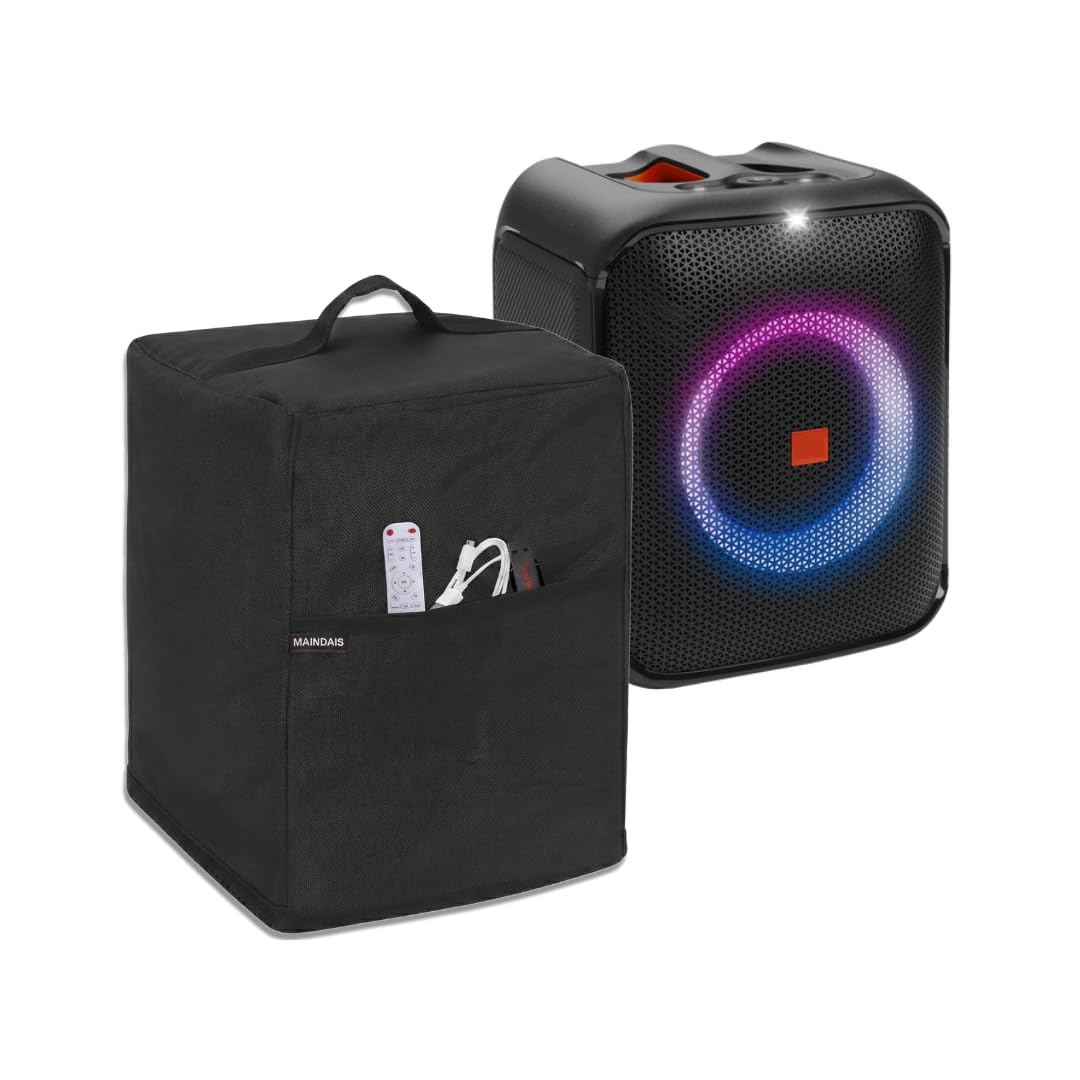 Premium Dust Cover for Partybox Encore Essential – Speaker As New & Dust Free – Perfect Fit, Durable Portable,Design-Black(only Speaker Cover,Speaker not Included)(MNDSC_ENCORE_E-104, Black)-image-32