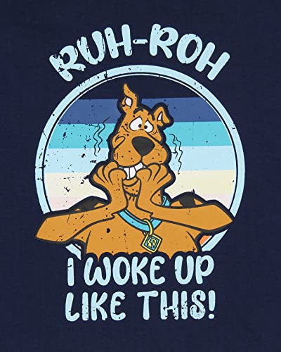 INTIMO Scooby-Doo Girls' Ruh Roh I Woke Up Like This Jogger Sleep Pajama Set4