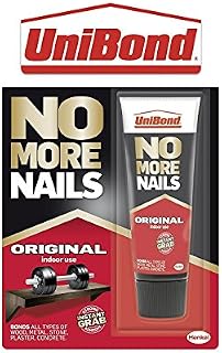 UniBond 1430100 No More Nails Original Mini Tube - 52 g , White