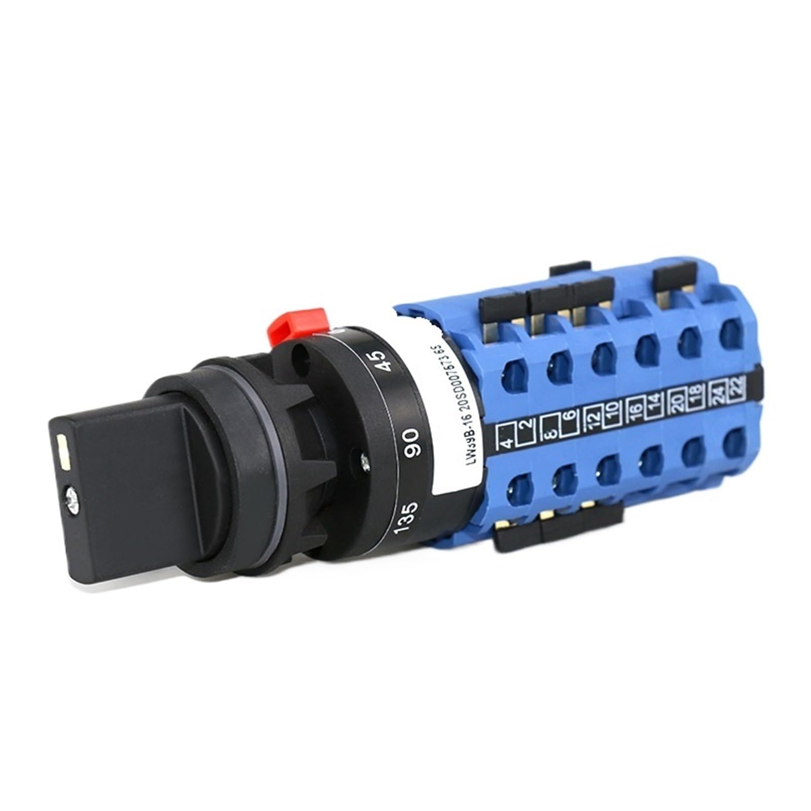 Interruptor de leva de conmutación rotativo universal de 1ps SZW26/LW26-20 LW39B-16 de 6 fases for maquinaria de carpintería, fresadora y transportador, 20 A, 660 V