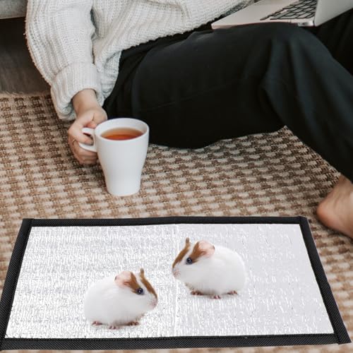 SHINEOFI 2pcs Reptile Heating Pad con Película Reflectiva miniatura 7