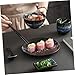 Imagen de IWOWHERO Vajilla Cerámica para Sushi Cuenco Tazón Cuchara y Taza para Uso Hogar y Restaurante Diseño Japonés Resistente y Ligero