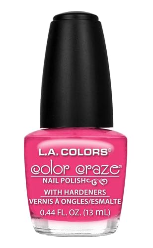 L.A. COLORS Color Craze Nail Polish, Lightning CNP422