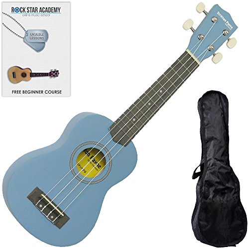 Stretton Payne Ukulélé soprano naturelle, pour adultes et enfants débutants,avec sac de ukulélé - Les Beatles, Paul McCartney, John Lennon, RIngo Starr, George Harrison Stretton Payne Ukulélé soprano naturelle, pour adultes et enfants débutants,avec sac de ukulélé