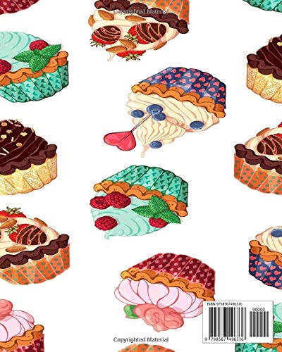 My personal Baking recipe book: 8x10 blank Recipe baking notebook for Kids, Teenagers, Teens, Beginner or any person who love or interesting to ... for ingredients, prep time oven temp etc. image 3