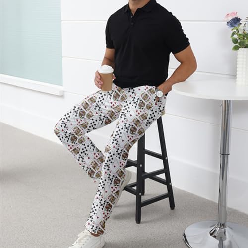 Men's Golf Lightweight Dress Pants Stretch Work with Pockets Running Comfy Work Pants3