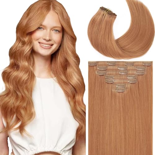 Loxxy Auburn Blonde Clip In