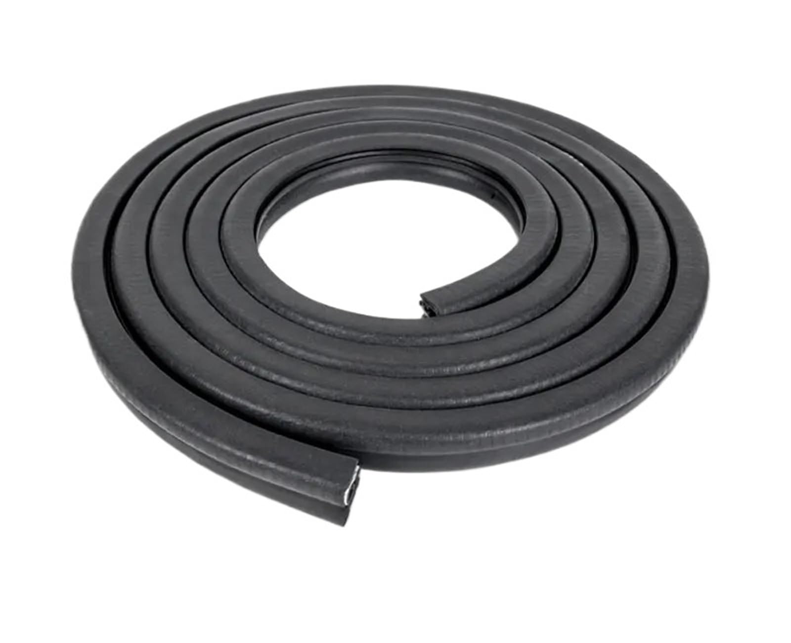 Lylnv 2M 5M Car Door Rubber Seal Strip Universal Soundproof Sealing Strips With Side Pvc Bulb For Car Door Boat Home Sealants(2M)