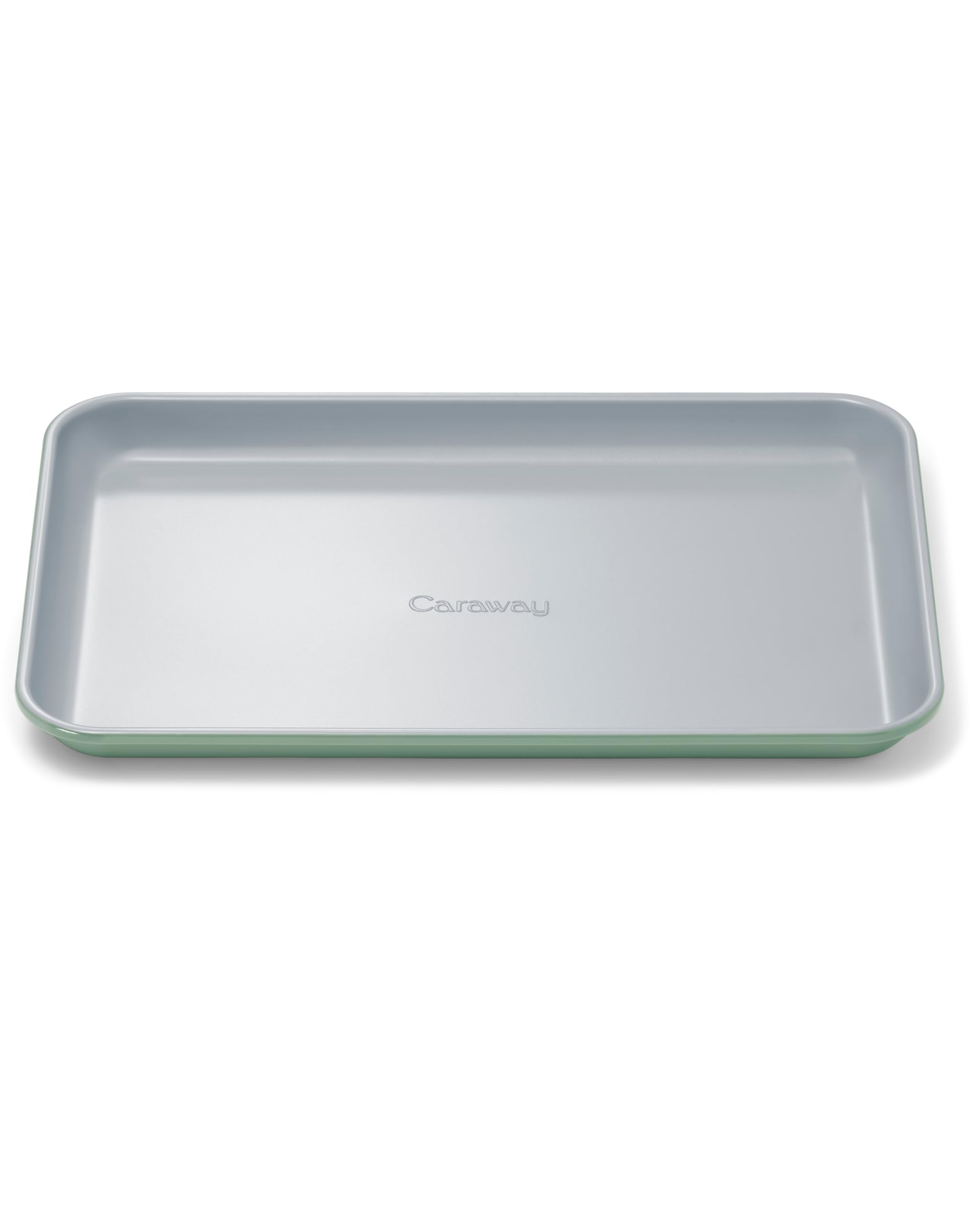 Caraway Nonstick Ceramic Small Baking Sheet (9x13”) – Non-Toxic, PTFE & PFOA Free – Oven Safe – Aluminized Steel Core – Mini Sheet Pan for Baking, Roasting & More - Sage