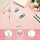 HEEYA Rechenkette 1. klasse Mädchen Rosa Rechenkette Einschulung Geschenk Mathe Lernen Rechnen Schultüte Füllung Schulanfang Schulkind Schuleinführung Glücksbringer