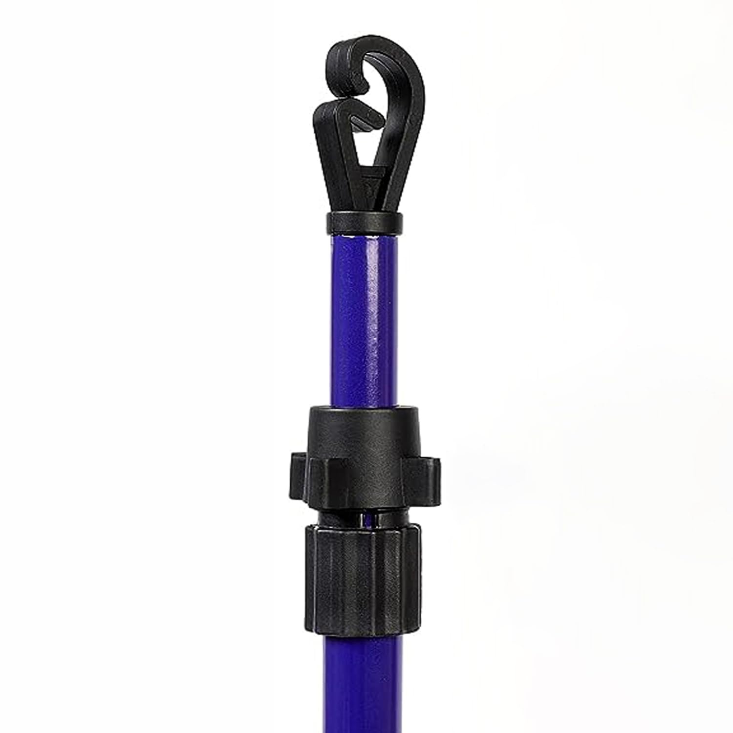 Sasons Blue Sasons® 1 X Heavy Duty Telescopic Clothesline Support Pole Washing Line Adjustable Prop Home Garden Clothing Line Laundry Support Extendable 2.5M/8.20Ft (1 Prop)