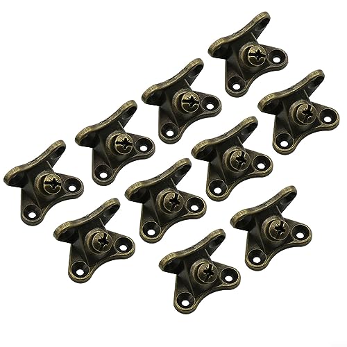 10 staffe angolari rimovibili, staffe angolari