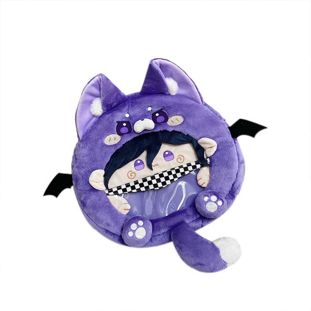 DEXSHUN Nanami Chiaki Plush plecak Anime Cute Plush Tornister szkolny Anime, urządzenia peryferyjne, prezent do szkoły, na podróż, do cosplay