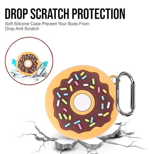 Image of Cartoon Silicone Case Cover for Samsung Galaxy Buds Core (2025) (Donuts)