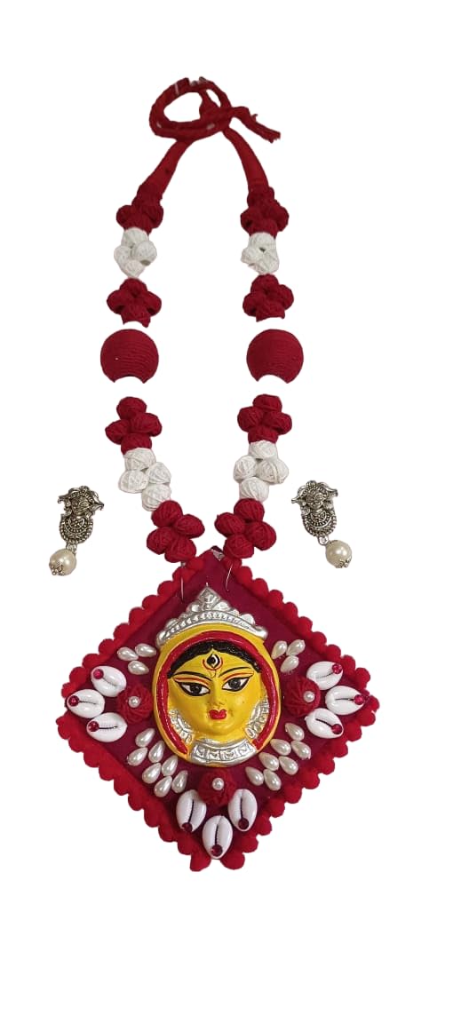 AK CREATIION Base Material Handmade Terracotta Durga Fashion Jewellery set for women and Girls (Pack of 1) (Jewellery 1) (B0CHVRF5P9) Amazon Price History, Amazon Price Tracker