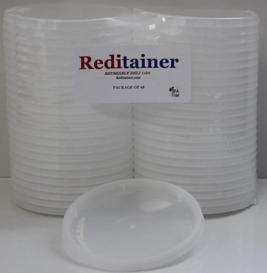Reditainer® Deli Container Lids Airtight Durable Plastic